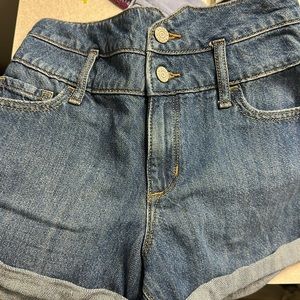 Banana Republic Soft Stretch High arise Shorts Size 24/00 NWT
